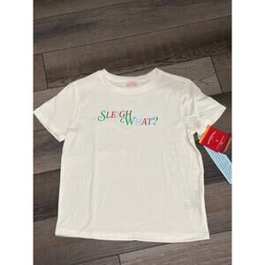 Sleigh What? Kids Size SMALL 6-7 TShirt